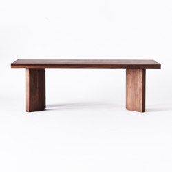 French Dining Table Walnut | 180 cm | Tables de repas | Dustydeco