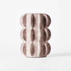 Arcissimo Vase Grey Large | Vases | Dustydeco