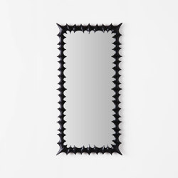 Brutalist Mirror Large Black | Specchi | Dustydeco