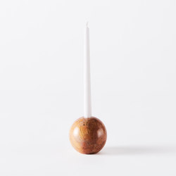 Sphere Candle Holder 10 Red | Kerzenständer / Kerzenhalter | Dustydeco