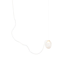Series 73.1Vm sculptural cable - clear | Suspended lights | Bocci