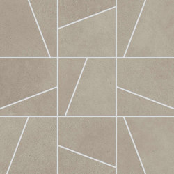 Strata | Mosaic Decor Edge - Clay | Carrelage céramique | AGROB BUCHTAL