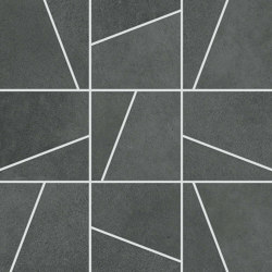 Strata | Mosaïque Décor Edge - Lava | Ceramic tiles | AGROB BUCHTAL