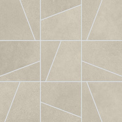 Strata | Mosaïque Décor Edge - Lime | Ceramic flooring | AGROB BUCHTAL