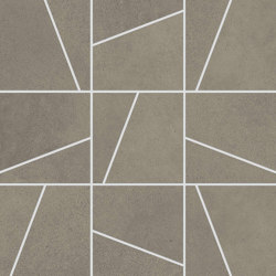 Strata | Mosaik Dekor Edge - Loam | Ceramic tiles | AGROB BUCHTAL