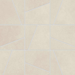 Strata | Mosaic Decor Edge - Pumice | Keramik Fliesen | AGROB BUCHTAL