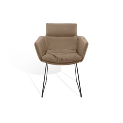 FAYE Side chair with armrests | Chairs | KFF