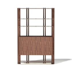 Diesis-C Modular Bookcase | Scaffali | Capital