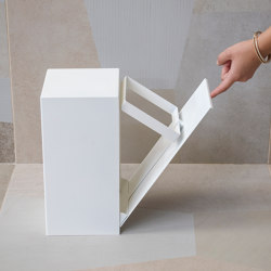 Franz poubelle blanc mat | Bathroom accessories | mg12
