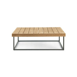 Allaperto Nautic Coffee table rettangolare 100x70 | Tavolini bassi | Ethimo