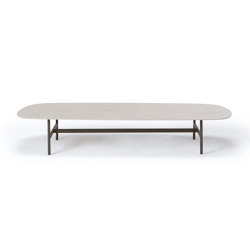 Calipso Table basse rectangulaire 140x65 h25 | Tables basses | Ethimo