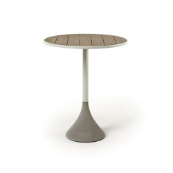 Concreto Tavolo alto Ø60 h105 | Standing tables | Ethimo