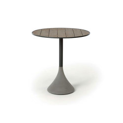 Concreto Rounde table Ø60 h74 | Tables de bistrot | Ethimo