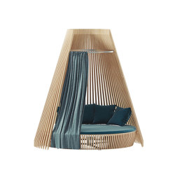 Hut Lounge Bed | Sun loungers | Ethimo