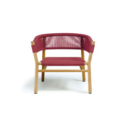 Kilt Lounge armchair | Armchairs | Ethimo