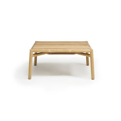 Kilt Square coffee table 65x65 | Tables d'appoint | Ethimo