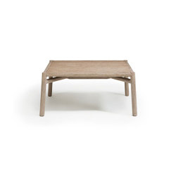 Kilt Coffee table quadrato 65x65 | Tavolini bassi | Ethimo