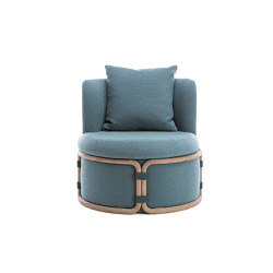 Rotin Lounge armchair | Poltrone | Ethimo