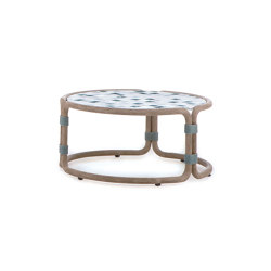 Rotin Round coffee table Ø68,5 h33 | Tables basses | Ethimo