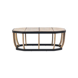 Swing Rectangular coffee table XL 110x57cm | Tavolini bassi | Ethimo