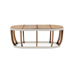 Swing Table basse rectangulaire XL 110x57cm | Tables basses | Ethimo