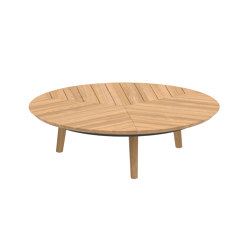 Styletto Low Lounge Table Ø 120 | open base | Royal Botania