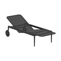 Styletto Lounger Anthracite Batyline Black | Tagesliegen / Lounger | Royal Botania