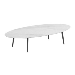 Styletto High Lounge Table 250X130 | open base | Royal Botania