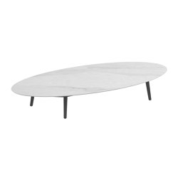 Styletto Low Lounge Table 250X130 | open base | Royal Botania