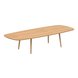 Styletto Low Dining Table 300X120 | Tabletop rectangular | Royal Botania