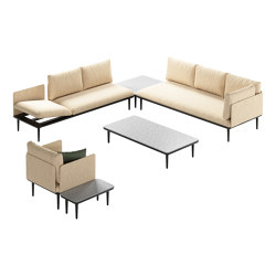 Styletto Lounge Set 6 | Sofas | Royal Botania