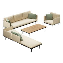 Styletto Lounge Set 7 | Armchairs | Royal Botania