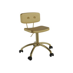 Golden Guy | GAMMASTORE Styling stool | Tabourets à roulettes | GAMMA & BROSS