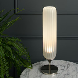 Pod Table Light polished nickel | Lámparas de sobremesa | Tom Kirk Lighting