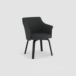 PORTS Chair mit 4-Fuß Gestell | Sessel | Bene