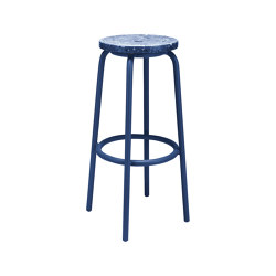 Code HS - ocean blue | Bar stools | Satelliet Originals