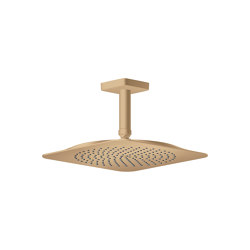 AXOR Citterio C Overhead shower 270/270 1jet with ceiling connector | Brushed Bronze | Shower controls | AXOR