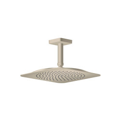 AXOR Citterio C Overhead shower 270/270 1jet with ceiling connector | Brushed Nickel | Shower controls | AXOR