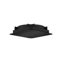AXOR Citterio C Overhead shower 270/270 1jet ceiling integrated | Matt black | Shower controls | AXOR
