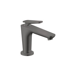 AXOR Citterio C Single lever basin mixer 90 with CoolStart for hand washbasins and waste set | Brushed Black Chrome | Wash basin taps | AXOR