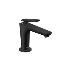 AXOR Citterio C Single lever basin mixer 90 with CoolStart for hand washbasins and waste set | Matt black | Wash basin taps | AXOR