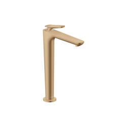 AXOR Citterio C Single lever basin mixer 250 with CoolStart and waste set | Brushed Bronze | Wash basin taps | AXOR