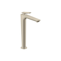AXOR Citterio C Single lever basin mixer 250 with CoolStart and waste set | Brushed Nickel | Wash basin taps | AXOR
