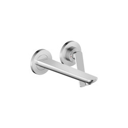 AXOR Citterio C Single lever basin mixer for concealed installation wall-mounted with spout 195 mm | Robinetterie pour lavabo | AXOR