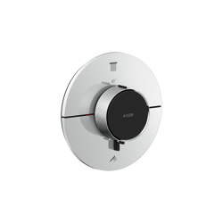 AXOR ShowerSelect ID Thermostat for concealed installation round for 2 functions | Shower controls | AXOR