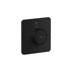 AXOR ShowerSelect ID Thermostat Unterputz softsquare für 1 Verbraucher | Mattschwarz | Duscharmaturen | AXOR