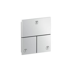 AXOR ShowerSelect ID Válvula empotrada square para 3 funciones | Bathroom taps | AXOR