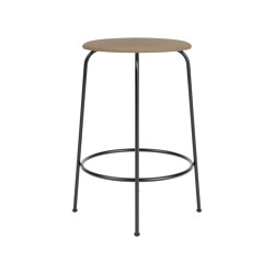 Afteroom Counter Stool, Upholstered Seat | Sierra - Stone, 1611 | Counter stools | Audo Copenhagen