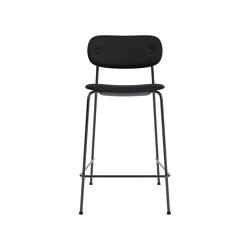 Co Counter Chair | Fully Upholstered | Sierra - Black, 1001 | Sgabelli bancone | Audo Copenhagen