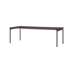 Co Table, 240x100 cm | Black- Laminate, Terra